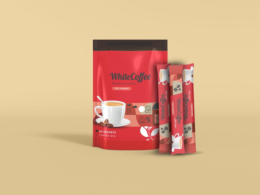 white coffee product