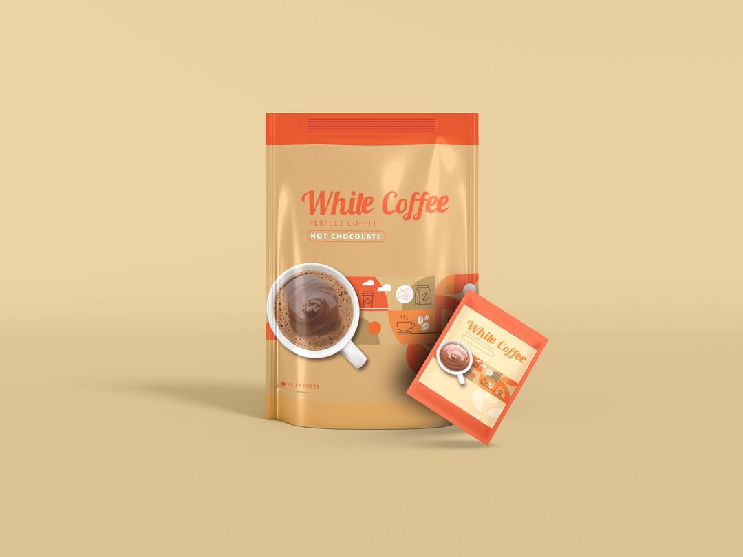 white coffee product