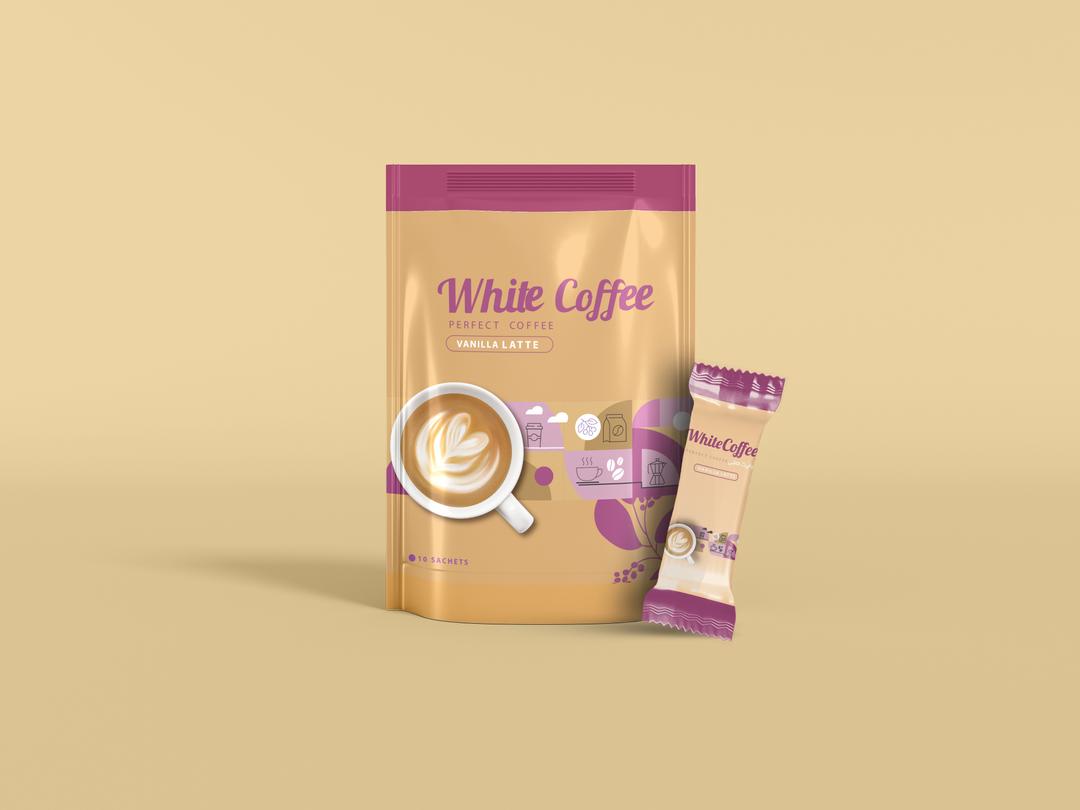 white coffee product