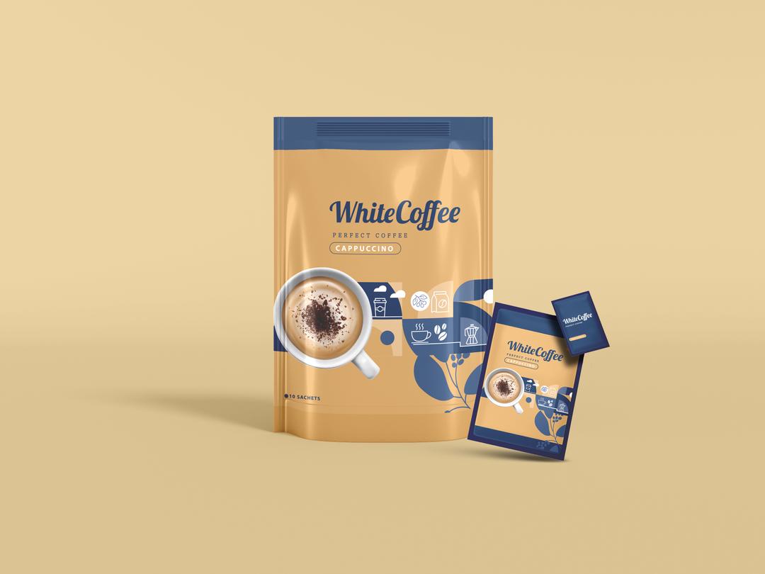 white coffee product