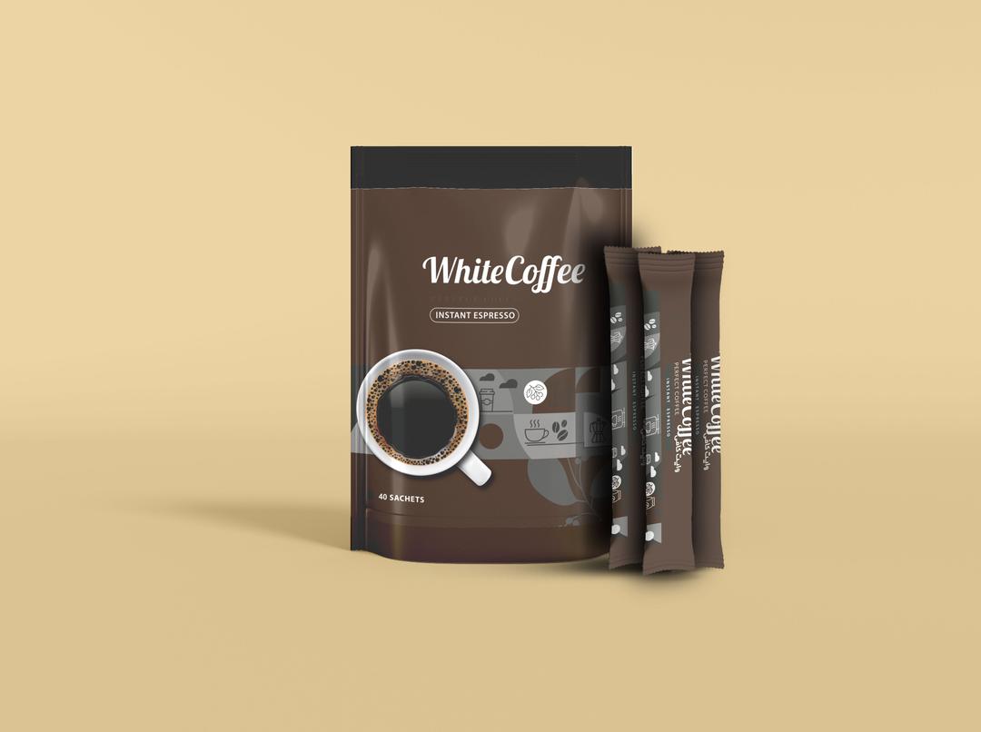 white coffee product